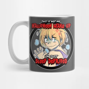 funny halloween cute anime girl shirt Mug